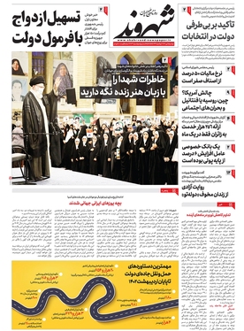 صفحه نخست روزنامه‌های کشور - دوشنبه ۵ تیر ۱۴۰۲