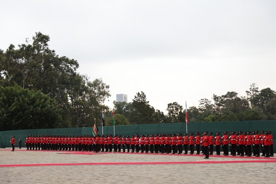 استقبال رسمی رئیس‌جمهور کنیا از رئیس جمهور ایران+ فیلم و تصاویر