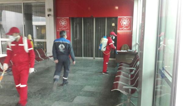 ضدعفونی کردن قطارشهری