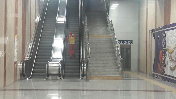 ضدعفونی کردن قطارشهری