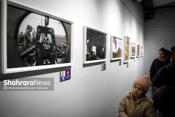 گزارش تصویری | اولین نمایشگاه دوسالانه کانون عکس مشهد
