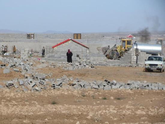 تخریب ساخت و ساز‌های غیرمجاز در روستای زاک مشهد+تصاویر