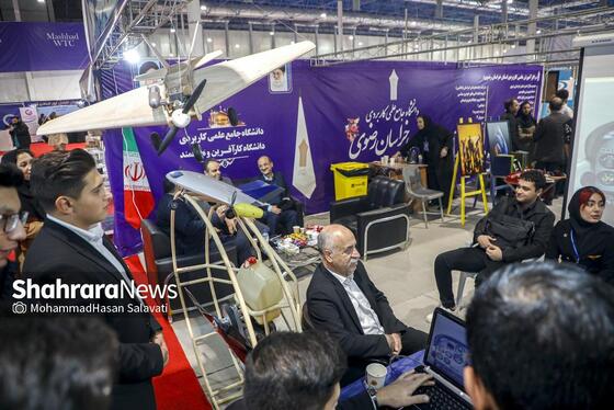 گزارش تصویری | بیست‌وششمین نمایشگاه هفته پژوهش و فناوری خراسان رضوی
