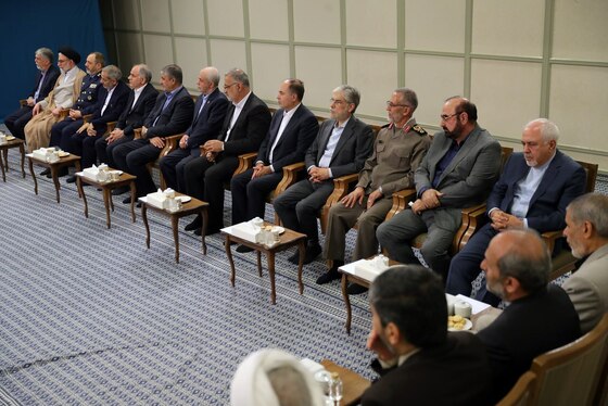 دیدار رهبر معظم انقلاب اسلامی با اعضا هیئت دولت