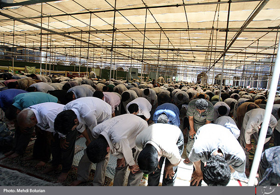 مراسم معنوي اعتكاف در حرم رضوي-2