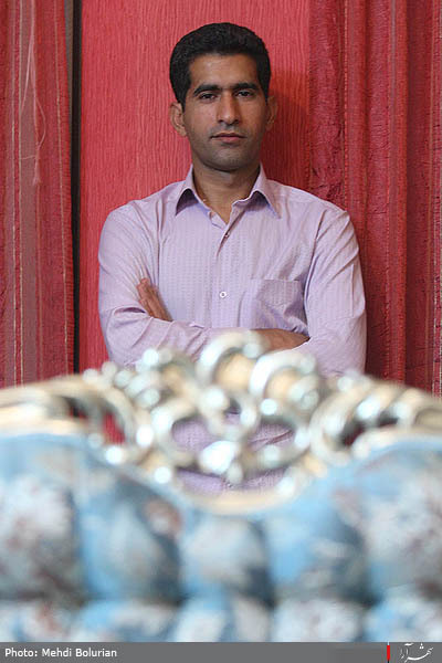 لحظاتی قبل ازفینال جام نوزدهم باخانواده کامرانی فر