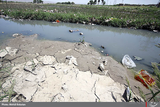 آبياري مزارع با فاضلاب در مشهد -1