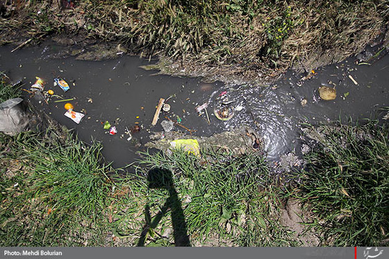 آبياري مزارع با فاضلاب در مشهد -1