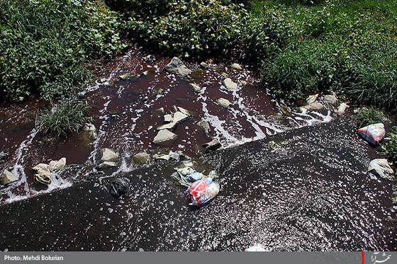 آبياري مزارع با فاضلاب در مشهد -1