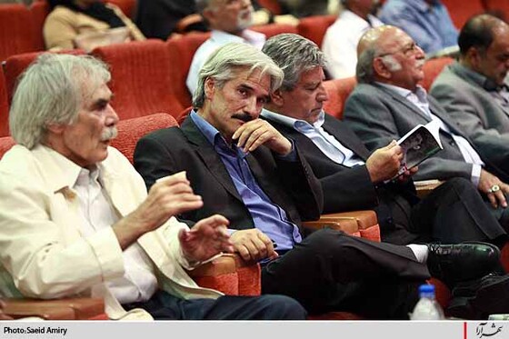 مراسم تجليل از استاد رضا صابري پیشکسوت تئاتر