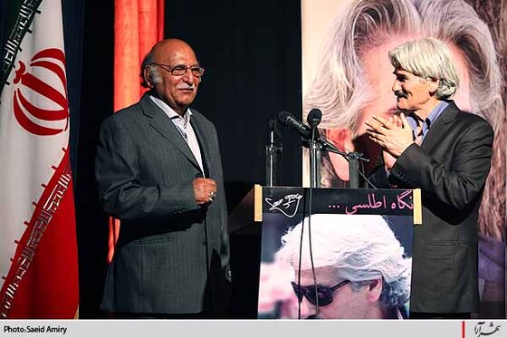 مراسم تجليل از استاد رضا صابري پیشکسوت تئاتر