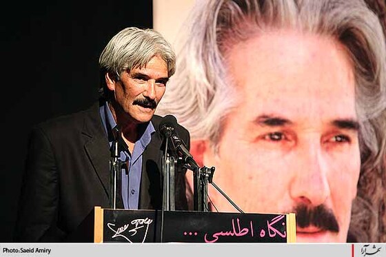 مراسم تجليل از استاد رضا صابري پیشکسوت تئاتر