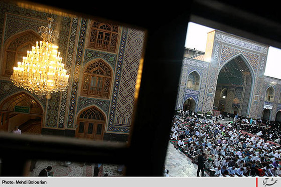 جزء خواني قرآن كريم در حرم امام رضا(ع)- 2