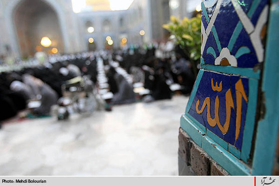 جزء خواني قرآن كريم در حرم امام رضا(ع)- 2