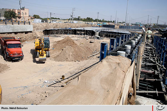 پيشرفت 34 درصدي پروژه ميدان جهاد مشهد