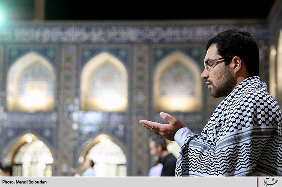 ليله القدر در حرم رضوي -1