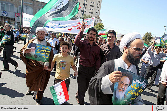 راهپيمايي روز جهاني قدس در مشهد-2