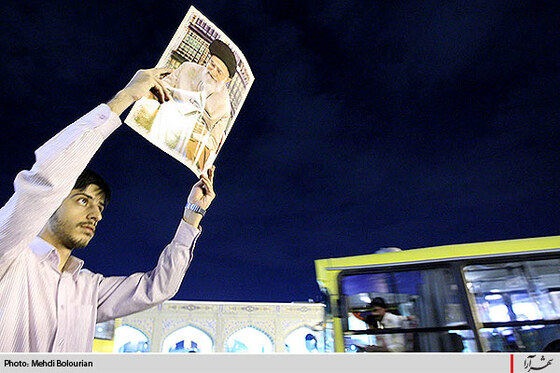 راهپیمایی مردم مشهد در اعتراض به اهانت به قرآن