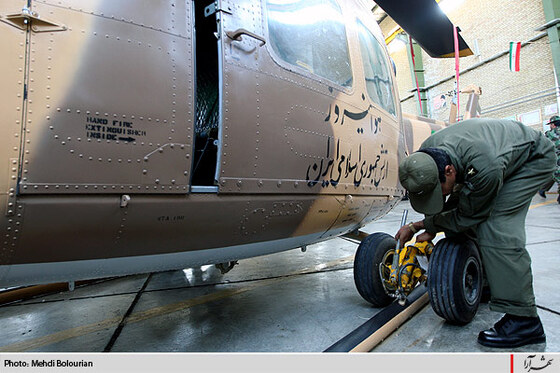 رونمايي از شبيه ساز و بالگردبازسازي شده 214