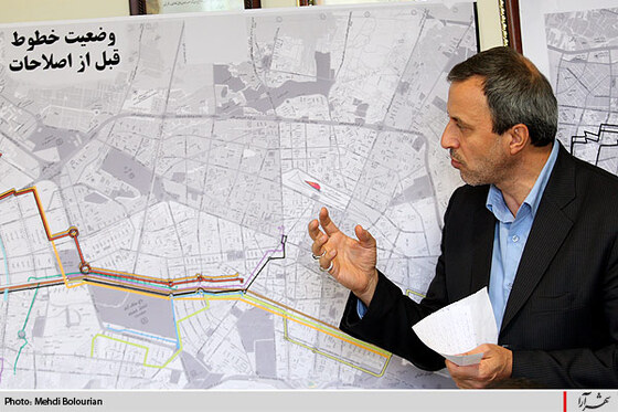 ميزگرد نقد و بررسي تغيير مسير خطوط اتوبوسراني