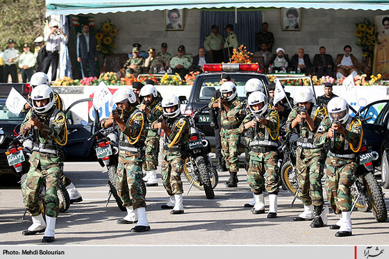 مراسم صبحگاه مشترک نیروی انتظامی-2