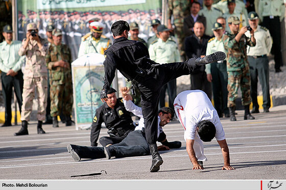 مراسم صبحگاه مشترک نیروی انتظامی-2