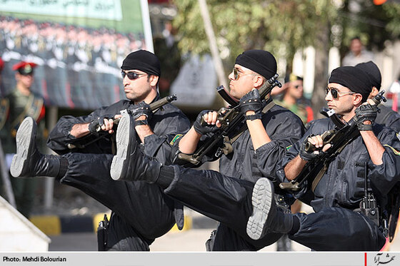 مراسم صبحگاه مشترک نیروی انتظامی-2