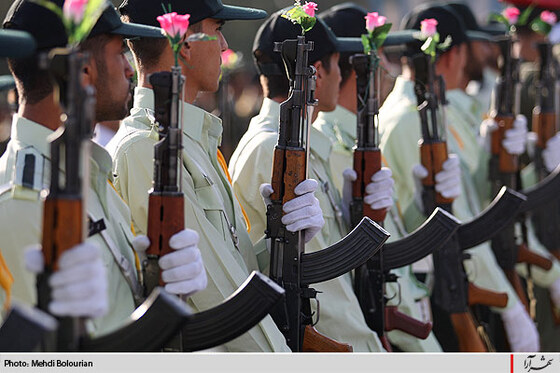 مراسم صبحگاه مشترک نیروی انتظامی-1 