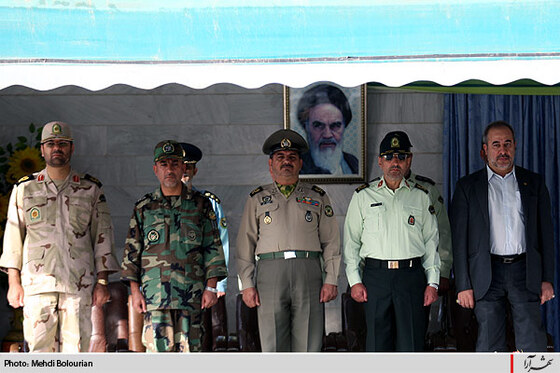 مراسم صبحگاه مشترک نیروی انتظامی-1 