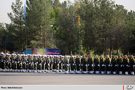 مراسم صبحگاه مشترک نیروی انتظامی-1 