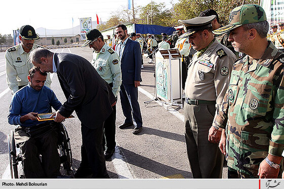 مراسم صبحگاه مشترک نیروی انتظامی-1 