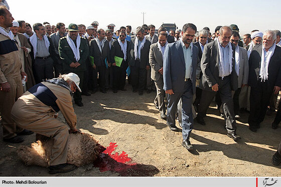 آغاز عملیات احداث پروژه آزاد راه حرم تا حرم