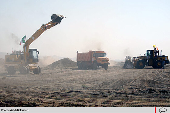 آغاز عملیات احداث پروژه آزاد راه حرم تا حرم