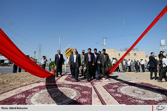 افتتاح بلوار شهيد فكوري در منطقه 9