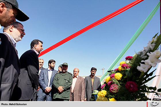 افتتاح بلوار شهيد فكوري در منطقه 9