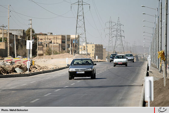 افتتاح بلوار شهيد فكوري در منطقه 9