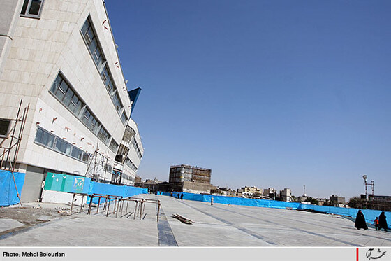 بازديد اعضاي شورا از پروژه عظيم ميدان شهدا