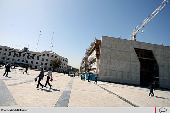 بازديد اعضاي شورا از پروژه عظيم ميدان شهدا
