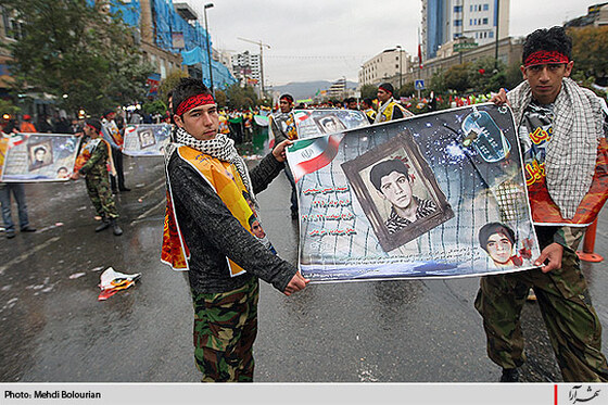 راهپيمايي 13 آبان در مشهد