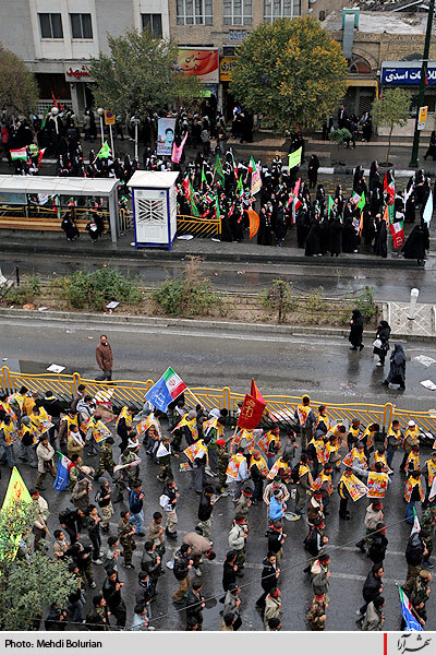 راهپيمايي 13 آبان در مشهد
