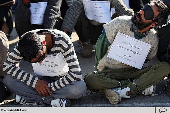 دستگيري زورگيران و سارقان در مشهد