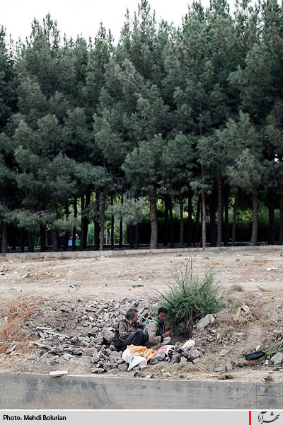 كال دروي خوابگاه آرام معتادان