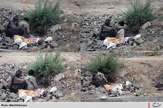 كال دروي خوابگاه آرام معتادان