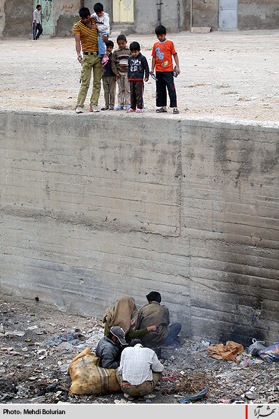 كال دروي خوابگاه آرام معتادان