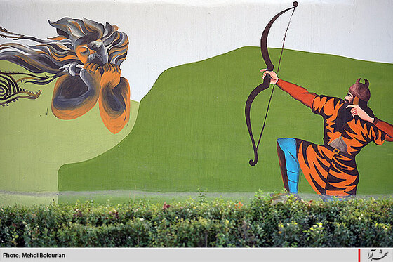 هفت خوان رستم در ميدان فردوسي