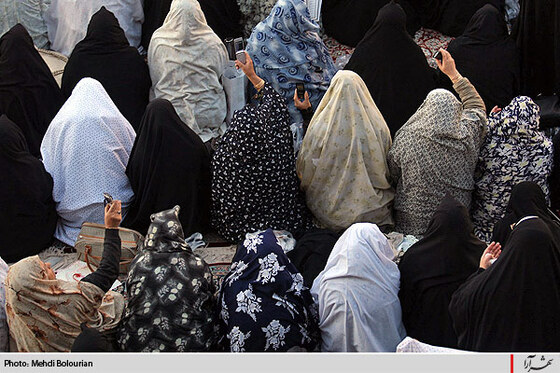 نماز عید سعید قربان در حرم رضوي