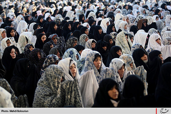 نماز عید سعید قربان در حرم رضوي