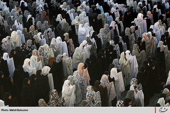 نماز عید سعید قربان در حرم رضوي