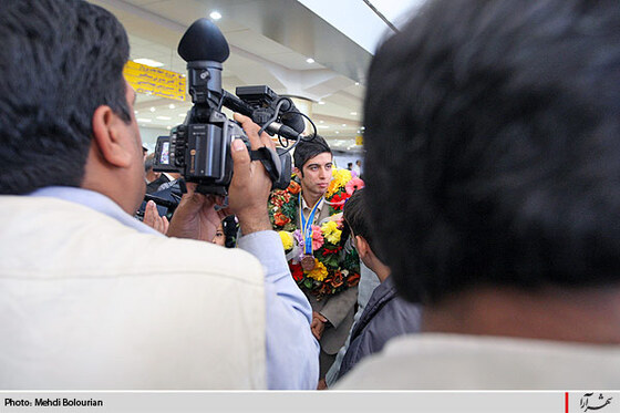 گزارش خبري/ ورود اولين مدال‌آور  ايران در گوانگجو به مشهد