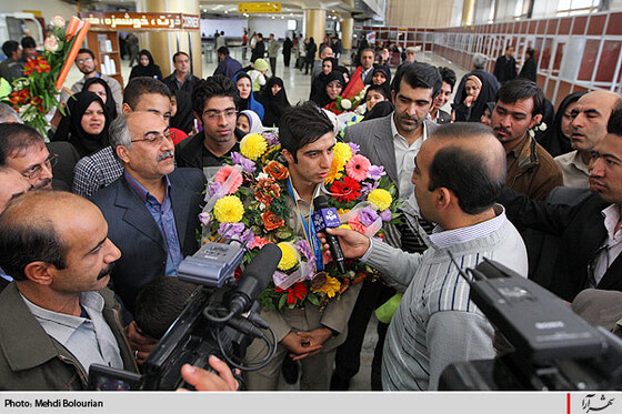 گزارش خبري/ ورود اولين مدال‌آور  ايران در گوانگجو به مشهد